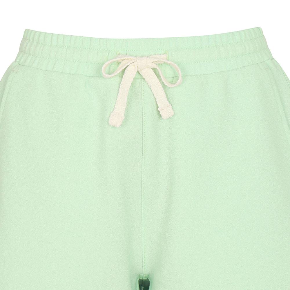 MALBON GOLF Summer Terry Elastic Waist Half Pants Mint Green (Woman)