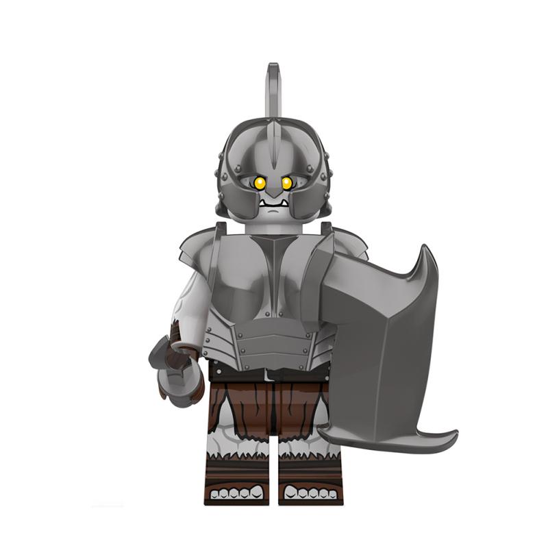 Building Block Minifigure Toy The Lord of the Rings Orcs Plastic Building Block Doll