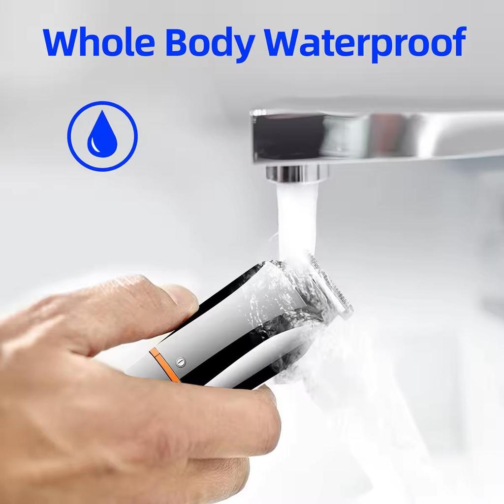 10 In 1 Multi-function Trimmer Men's Face, Beard, Body Grooming Kit Electric Hairdresser Nose Trimmer Rechargeable