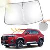 Oricarmes Honda 2nd Generation DG5 WRV Front Sunshade with Storage Accessories [2026 Latest/Improved Edition] WR-V Bag, WR-V Sunshade, WR-V