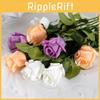Rose Bud Single Artificial Flower Home Wedding Decoration Prop Photo