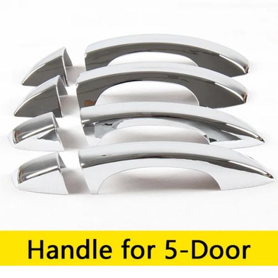 For Seat Leon MK3 2013-2017 5F Chrome Door Handles Covers Car Accessories Stickers Car Styling 2014 2015 2016 Cupra ST  FR FR+