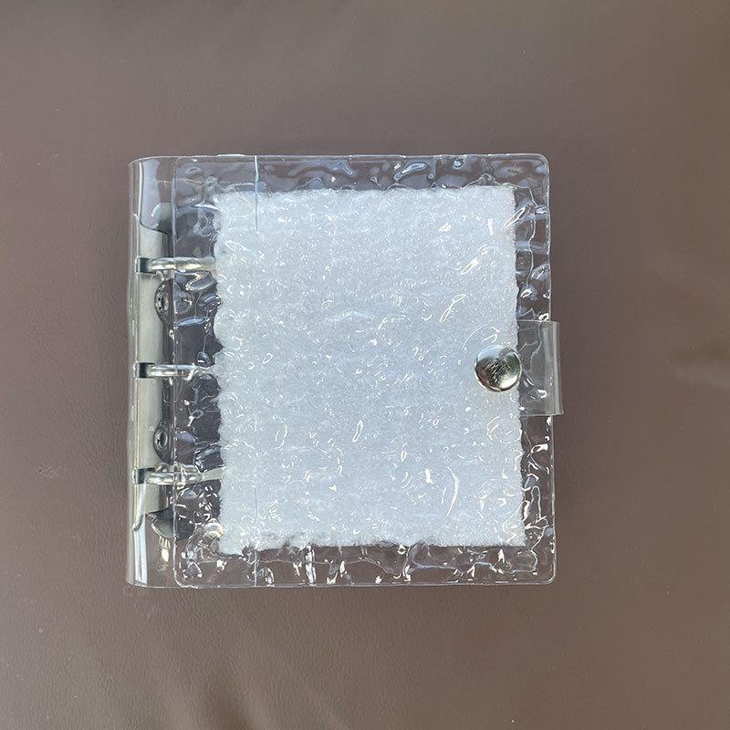 Water Ripple Transparent Acrylic A5 Four-Pocket Photo Album - Colorful Simple Design