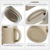 480ML  Stainless Steel Double Wall Insulated Coffee Mug With Handle Keeps Cold and Heat Thermal Mug Leak-proof Drinking Cup