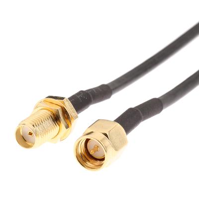 Cavo di prolunga RPSMA per connettore antenna per router wireless WiFi WLAN 1 metro