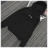 2024 Autumn/Winter Women's Korean Style Loose Fleece-Lined Hooded Sweatshirt