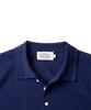 AMFEAST Essential Polo Half Knit Navy