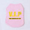Pet Summer Vest Dog & Cat Fashion Role-playing Breathable Clothes Bichon Pomeranian Funny Internet Celebrity Slogan  Printed