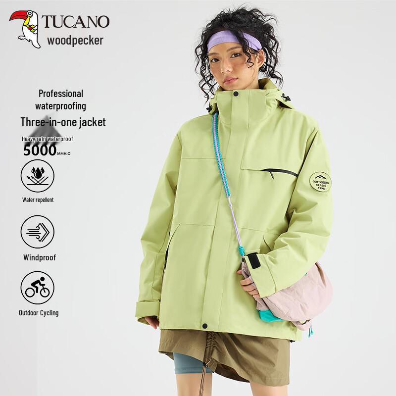 TUCANO 3-in-1 Waterproof Hiking Jacket