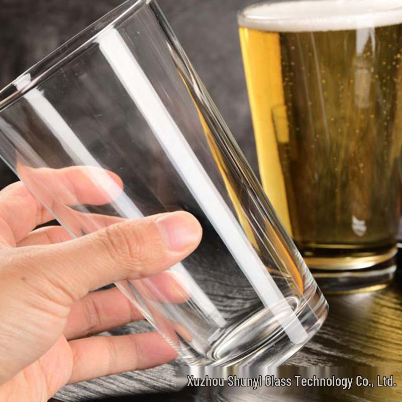 16oz Transparent Craft Beer Pint Glass with Logo - 480ml Gift Item