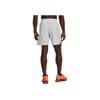 Under Armour Letter Print Straight Leg Sports Shorts Men Bottoms Grey 1376508-006