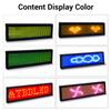 Color LED Name Badge 12x48 Pixels APP Control Programmable Name Sign Reusable Price Tag for Restaurant Store Exhibition Hotel