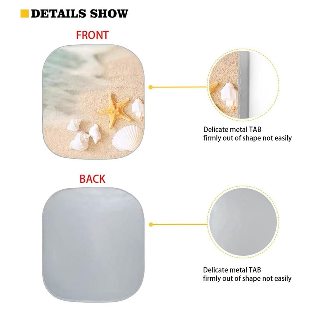 Car Sunshade Sunscreen Heat Insulation Curtain Front Windshield Cover Car Sunshade Sunshade Window Sun Block Front Gear