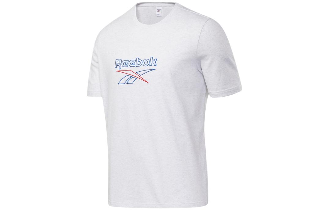 Reebok T Shirt Unisex Light Gray GU3876 S
