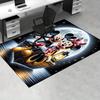 Mickey Mouse,Minnie Mouse,Night Scene Office Carpet Soft Polyester Entrance Carpet Washable Non-slip Machine Washable Indoor Carpet Living R