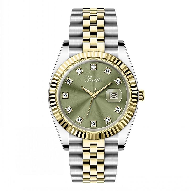 Personality Stainless Steel Strap Calendar Ladies Watch Fashion Watch Femininity Women