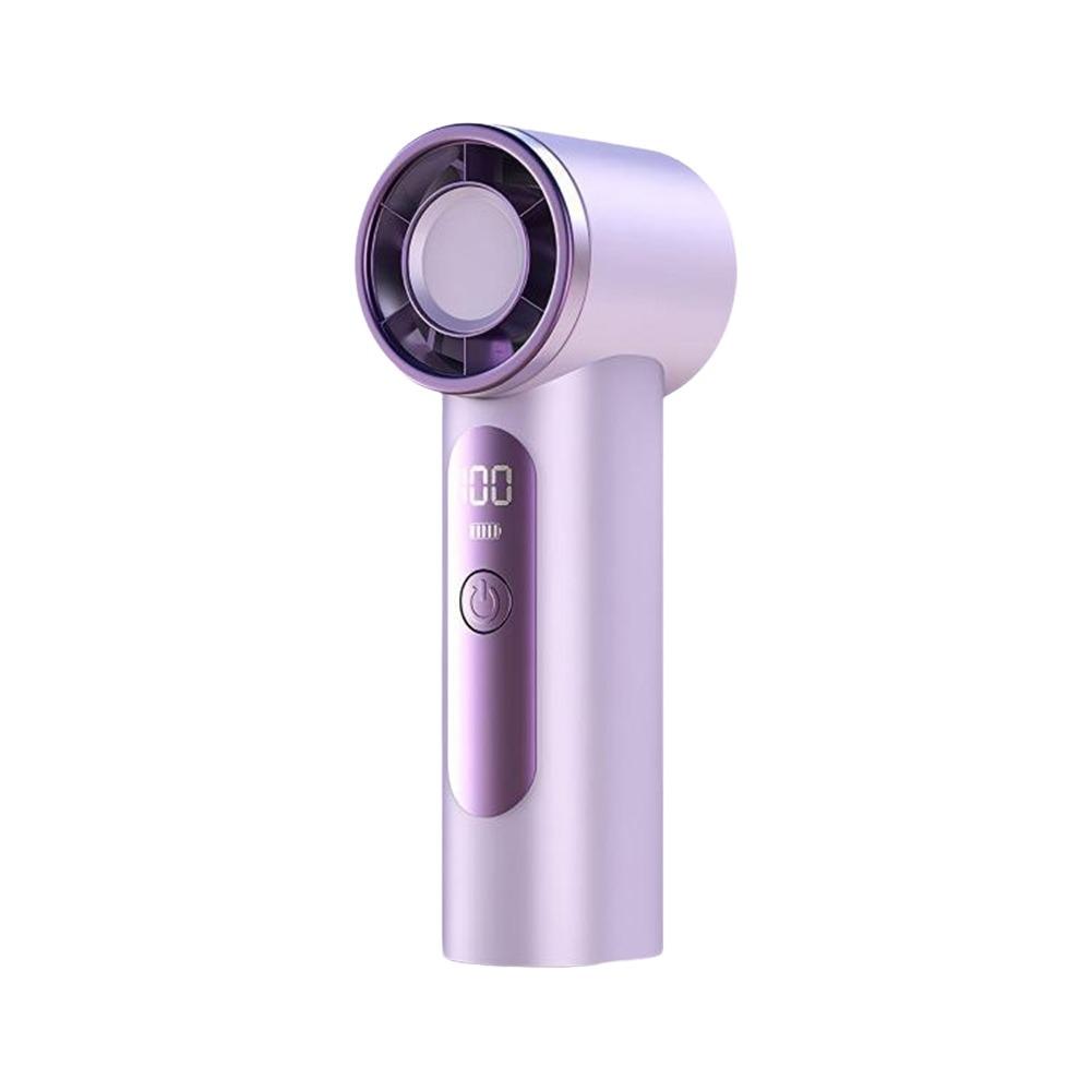 

100 Speed Levels Mini Handheld Fan High Speed Turbo Desk Fan New Turbo Fan Outdoor фіолетовий
