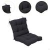 Chair Cushion Pad Lightweight Solid Color High Back Seat Rocking for Kitchen Indoor