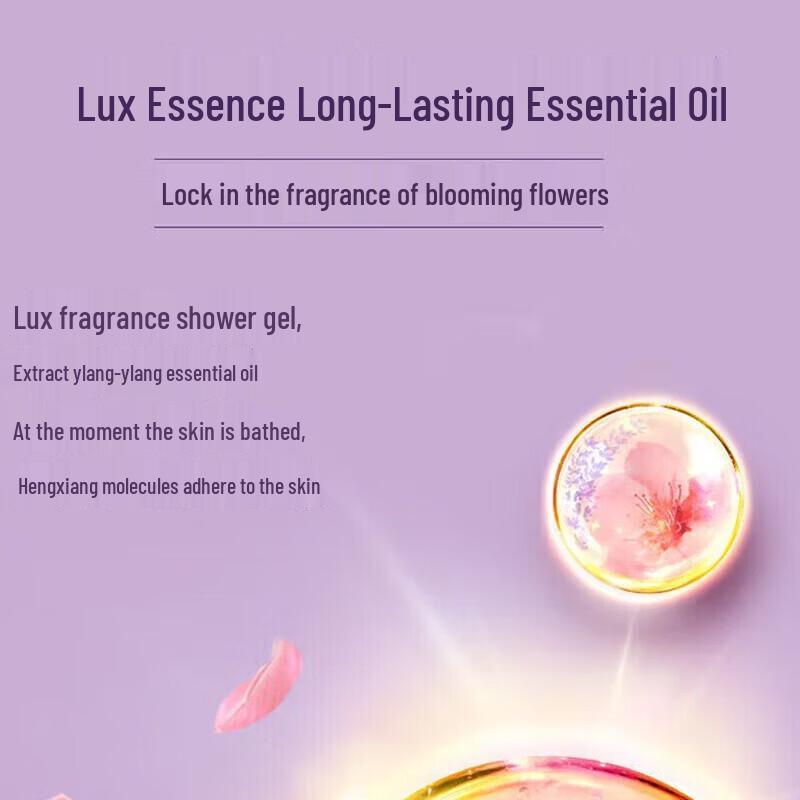 LUX Enchanting Lotus & Moisturizing Shower Gel Set