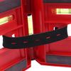 1pc Foldable Cylinder Level High-Precision Pipeline Spirit Bubble Level for Pipe 15x14x3cm