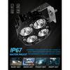 3Inch 40W Pod Lights LED Offroad Driving Fog Lights Work Auxiliary Bumper Lights Fit for Car Truck ATV UTV Boat Motorcycle