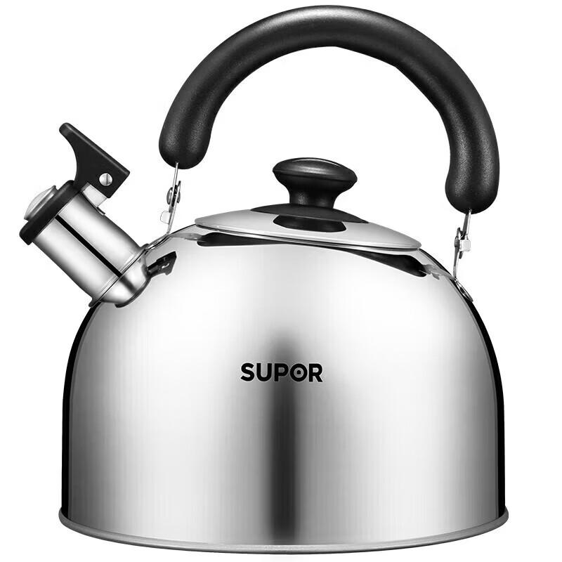 Supor 3L 304 Stainless Steel Whistling Tea Kettle