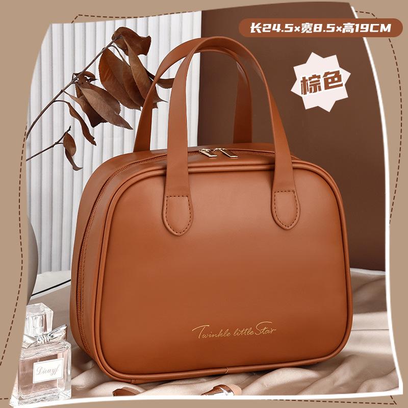 

High-value cosmetic bag, partitioned storage, large-capacity ins wind, advanced dry and wet separation, washing bag