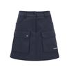 MARTINE GOLF Out Pocket Stripe Pattern Culotte_Navy