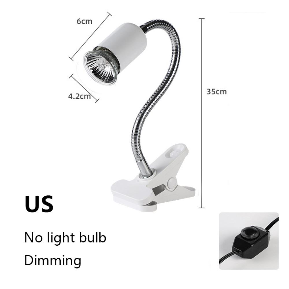 360 Grad Drehung Reptilien Heizlampe UVA+UVB Lampe Klemme Abdeckung Klemme Lampenfassung Schildkröten