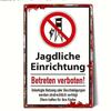 D Flat Vintage Metal Sign No Unauthorized Entry Or Damage To Hunting Equipment Rustic Wall Decor for Home Bar Cafe