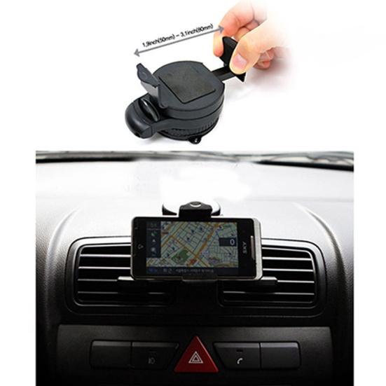 360 Grad drehbare Auto-Windschutzscheibenhalterung für Handy, GPS, PSP, iPod