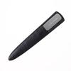 SUWADA Edelstahl-Nagelfeile 110mm mit Etui Hergestellt in Japan (Schwarz)