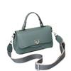 Cowhide Women's Bag Single Shoulder Crossbody Women's Bag Cute Fashion Shell Bag Multi-compartment Double Shoulder Strap