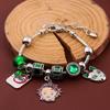 Anime Bracelet Tanjiro Nezuko Colorful Doll Character Pendant Bracelet Unisex Jewelry Accessories Gift