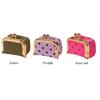 Travel Jewelry Box Case with PU-Look Exterior, Compact Clasp Holder for Rings, Earrings and Daily Mini Necklaces