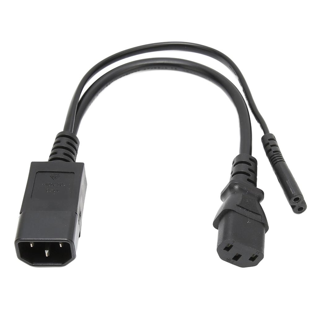 IEC320 C14 Male To C13 C7 Female Power Cord Waterproof IEC320 Power Cable for Projectors 100‑250V