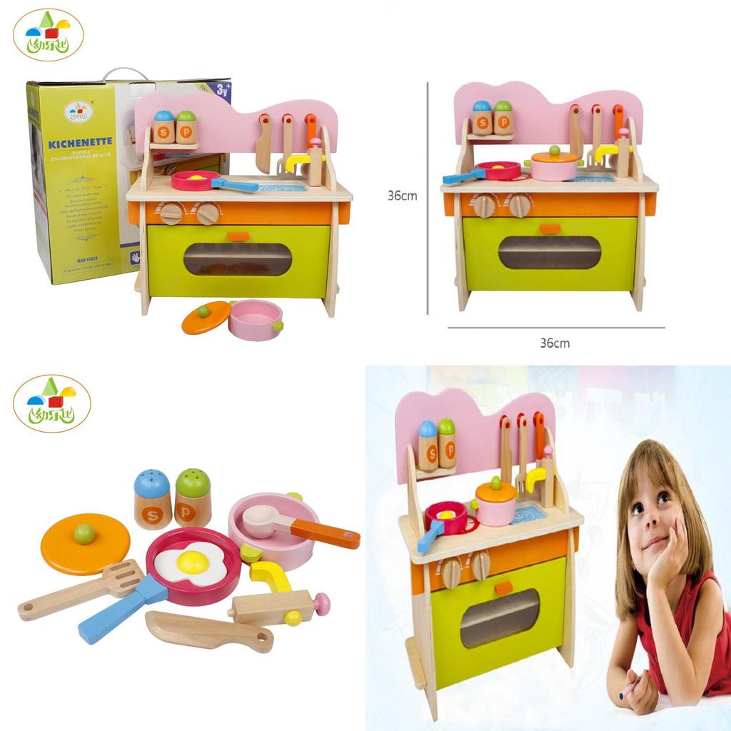Versatile Wooden House Kitchen Toy Crafted For Endless Fun And Imaginative Play