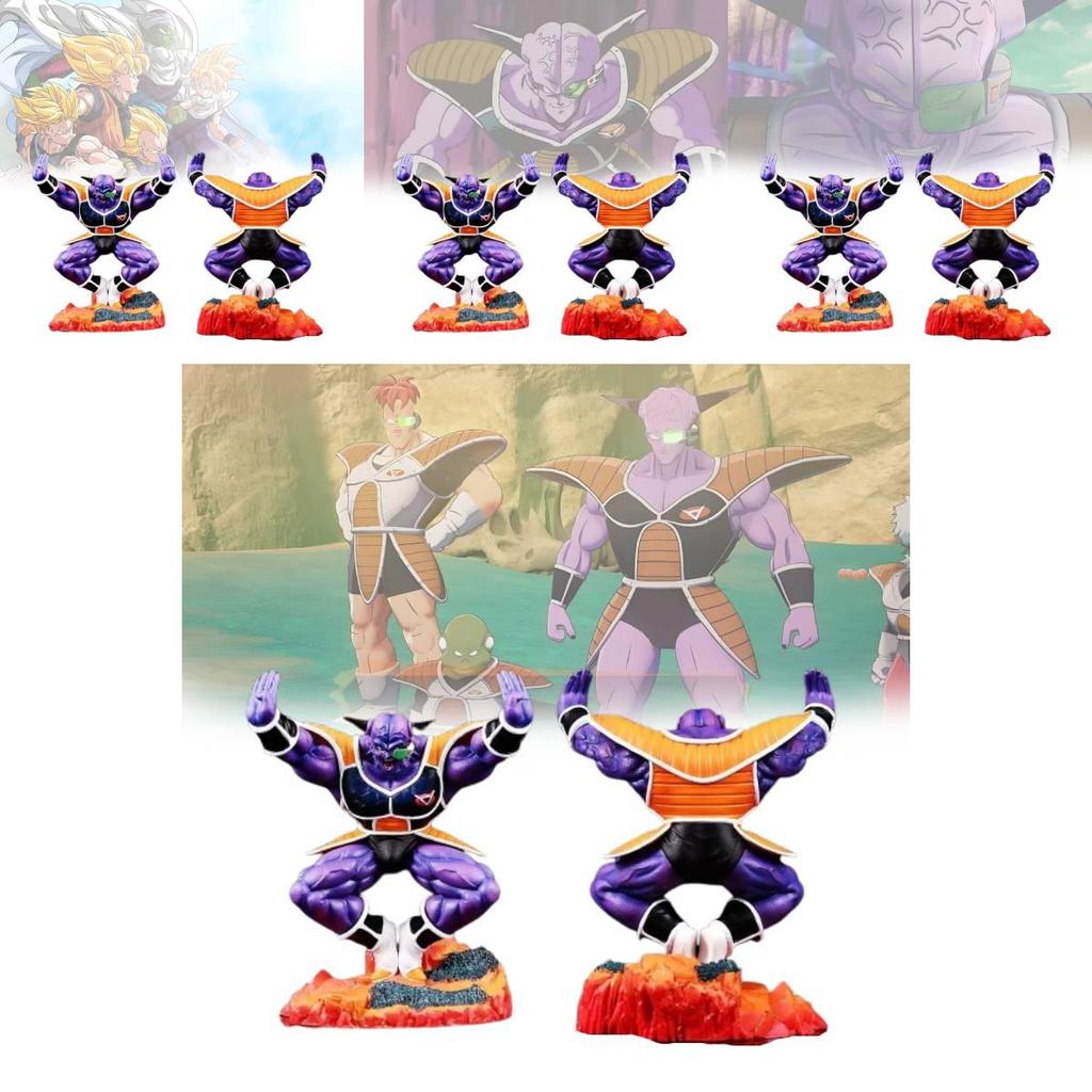 Intricate Purple Ginyu Captain Dragon Ball Gk Statue Detailed Anime Figurine 20cm