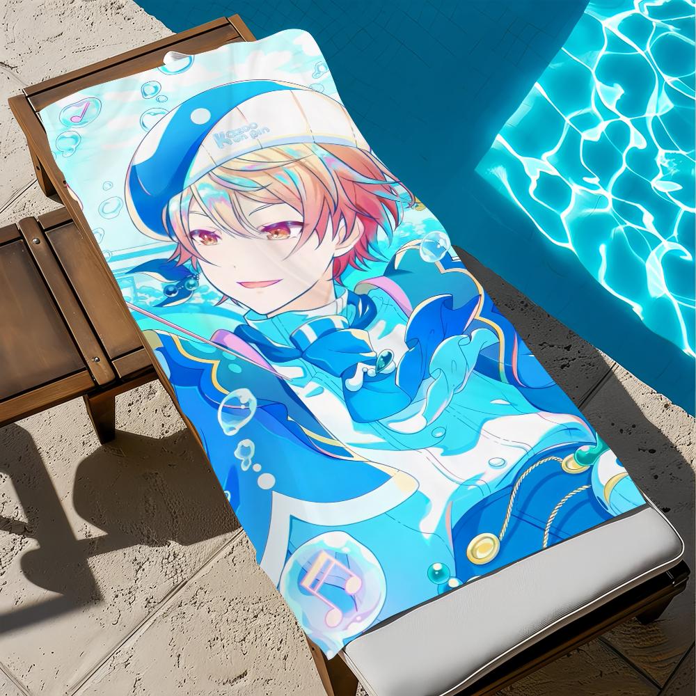 

Singer T-tenma cute Towel Beach Quick Dry Soft T-tsukasa Pool Towels Gift for Travel Gym Shower Camping sports W30*H60(CM)