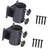 2025+ 2Pcs Patio Umbrella Holder Deck Umbrella Mount for Beach Deck Railing Garden