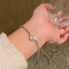 Light Luxury Niche High-end Pearl Bracelet Women's Korean Style Fashion Elegant Flash Zircon Love Bracelet Crystal Bracelet