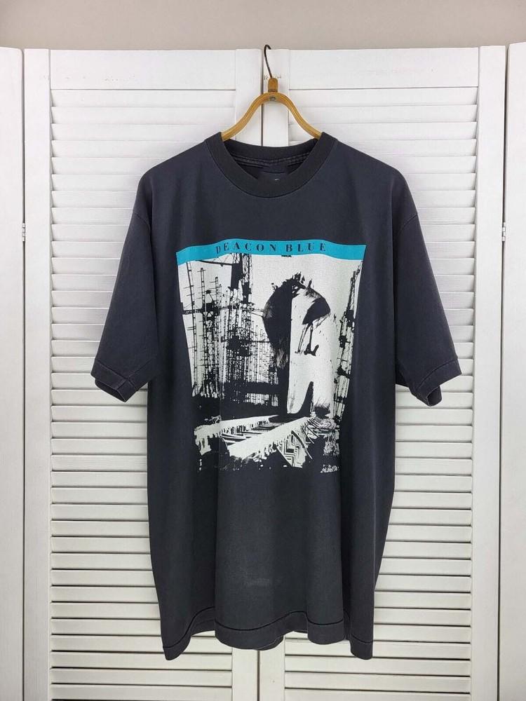 

Deacon Blue Black Color Cototn Full Size Shirt Unisex BT751 Unisex T-Shirt L