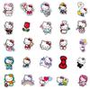 Набор наклеек Hello Kitty: 50 листов для украшения блокнотов, стаканов для воды, багажа, мобильных телефонов - Идеальный детский подарок для DIY