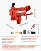 Fuel Transfer Pump 230V, 20 GPM 76 L/min, AC Electric Oil Transfer Pump, with Auto Shut-Off Fuel Nozzle & Discharge Hose, High Flow Kit for Gasoline,