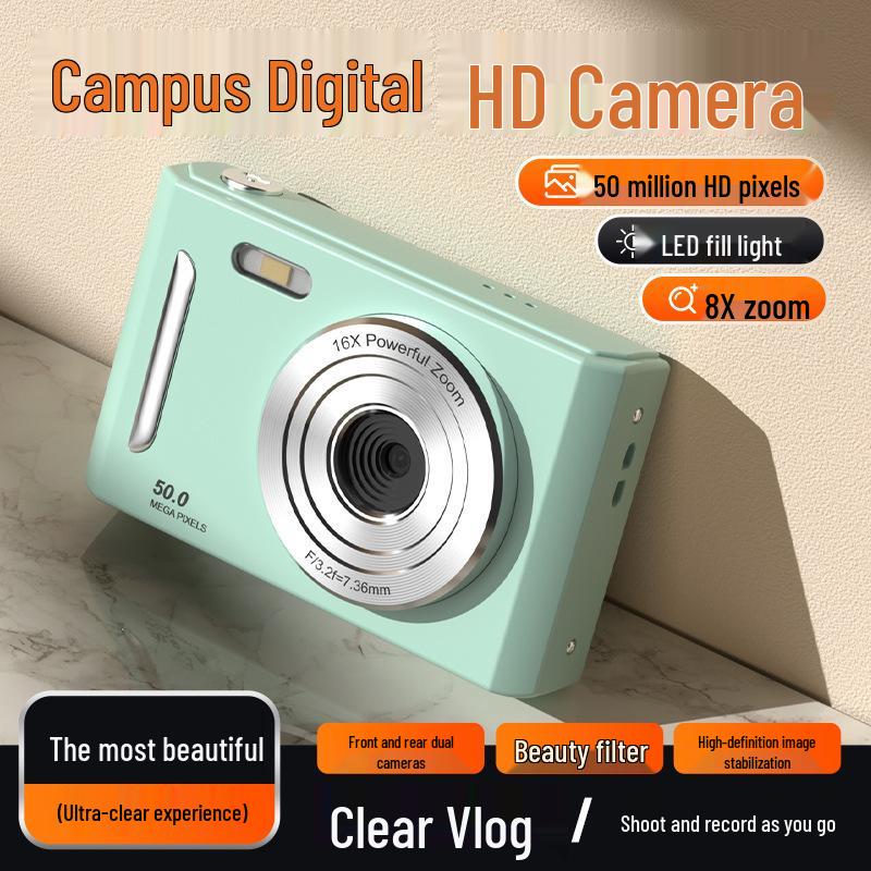 High-Definition Mini Digital Camera for Students and Home Use