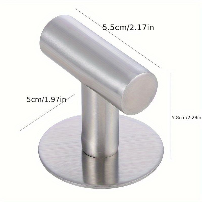 Black Robe Hook Wall Hook Towel Hook for Bathroom Stainless Steel Coat Hook Rustproof Hook Hanger for Kitchen Hardware