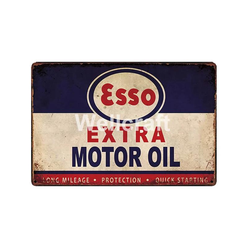 [ WellCraft ] Castrol GOLDEN FLEECE BP AMPOL Metal Signs Poster Vintage Painting Motor Oil Custom Decor LT-2025