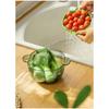 Kitchen Drain Basket Household Washing Basket Filter Basket Fruit Plastic Double Wash Fruit Tray Plastic Washing Vegetables