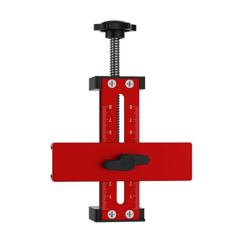 

Professional Woodworking Positioning Device For Cabinet Door Adjustment Heavy Duty Metal Base With Optional Push Mechanism Design