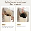 Creative 12L Bathroom Narrow Slit Trash Can with Handle Cover Home Toilet Kitchen Large Capacity Waterproof Odor Proof Trash Can